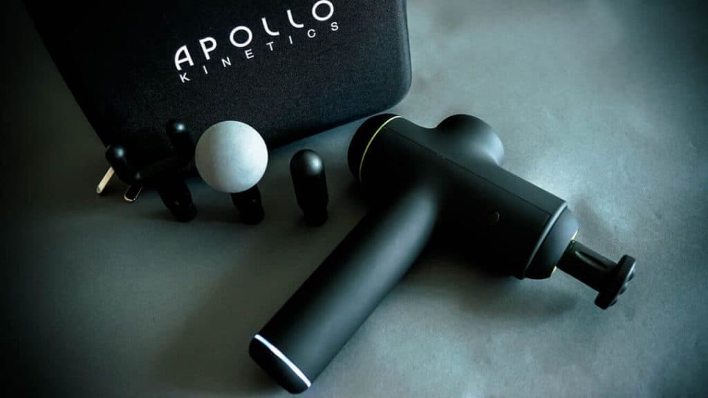 picture of the apollo kinetics pulse massage gun