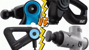 a comparison of the pulse fx vs. theragun vs. hypervolt vs. kraftgun
