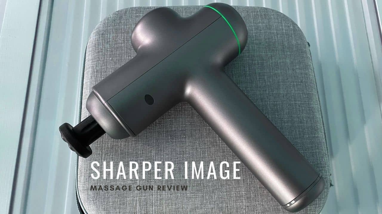 sharper image massage gun review